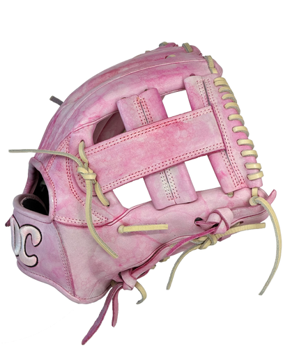 DCG | Pink/Coral Bubble Glaze - 11.75"