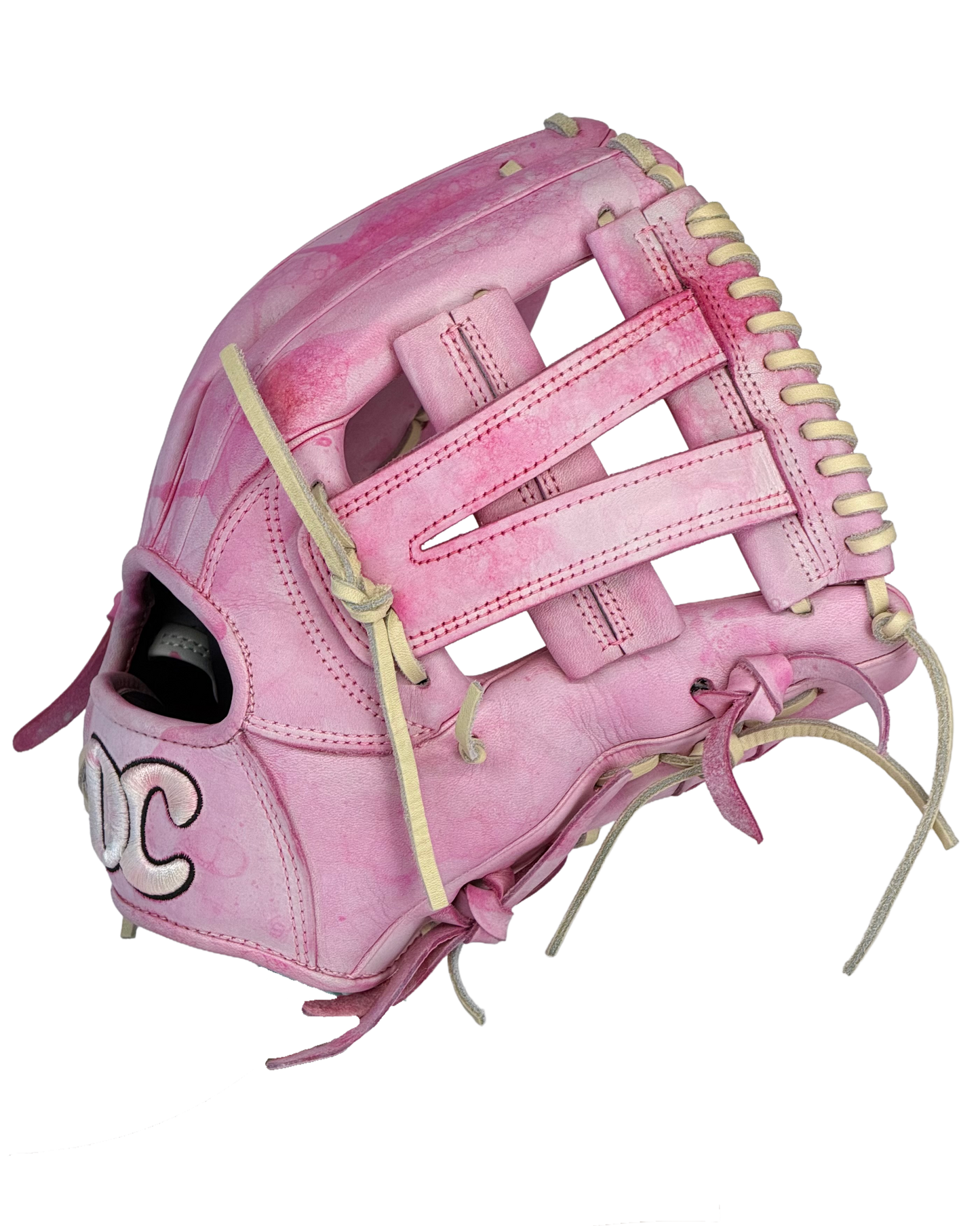 DCG | Pink/Coral Bubble Glaze - 11.5"