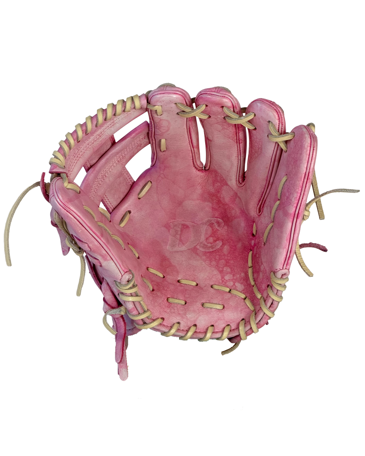 DCG | Pink/Coral Bubble Glaze - 11.75"